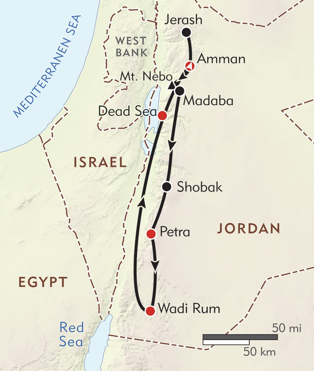 Jordan Family Holiday Map Jordan Family Holiday Map